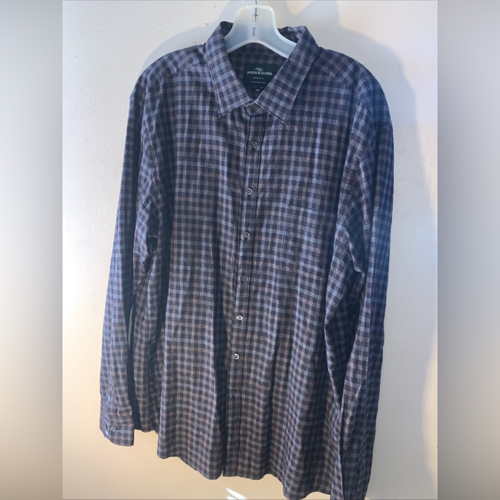 Rodd&Gunn Buffalo Plaid Button Up Men’s Size 2XL